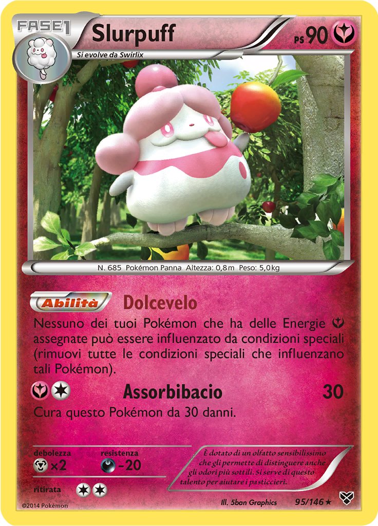 Slurpuff (Reverse Holo)
