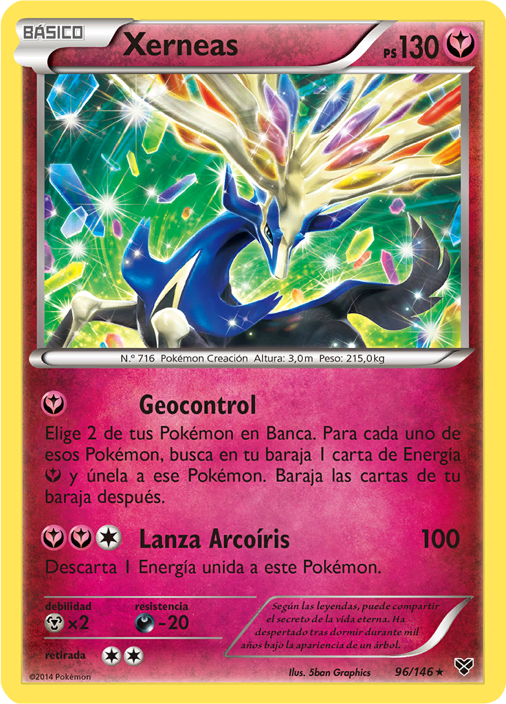 Xerneas (Reverse Holo)