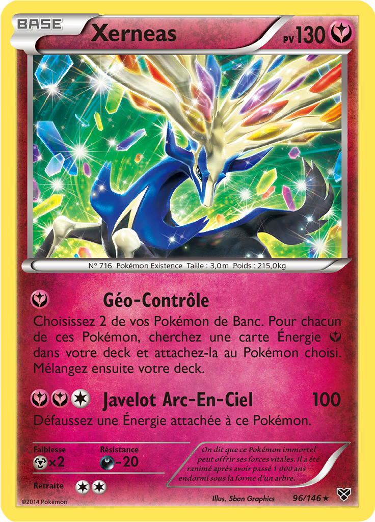 Xerneas (Reverse Holo)
