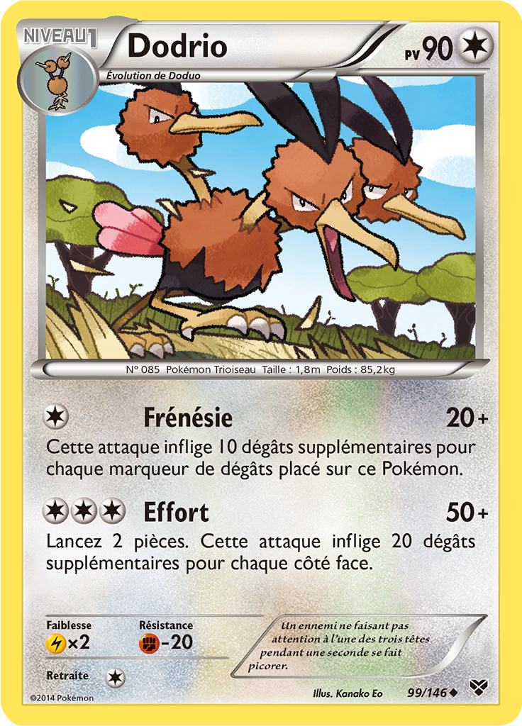 Dodrio (Reverse Holo)