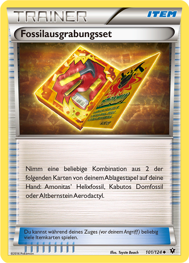 Fossilausgrabungsset