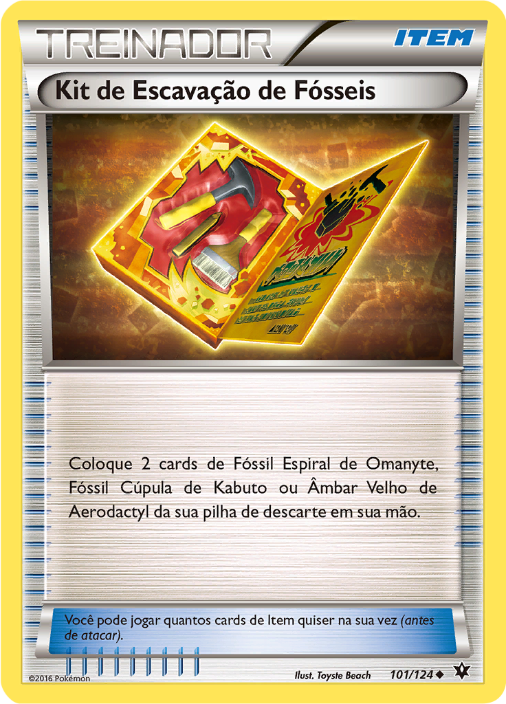 Kit de Escavação de Fósseis