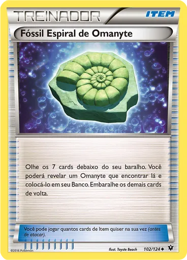 Fóssil Espiral de Omanyte