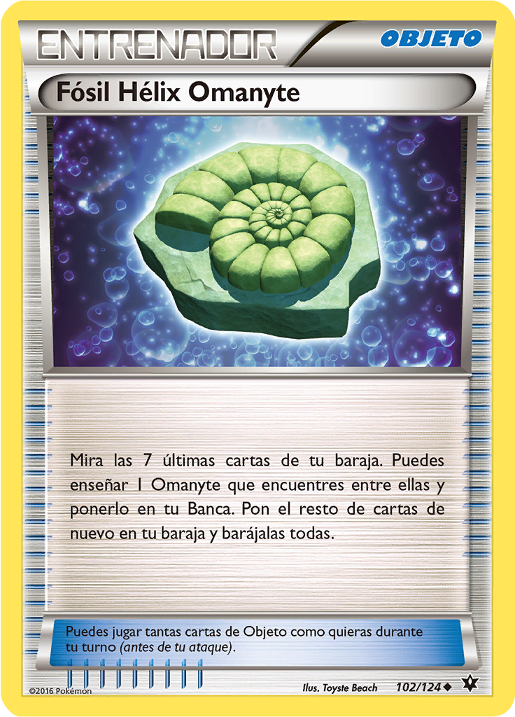 Fósil Hélix Omanyte