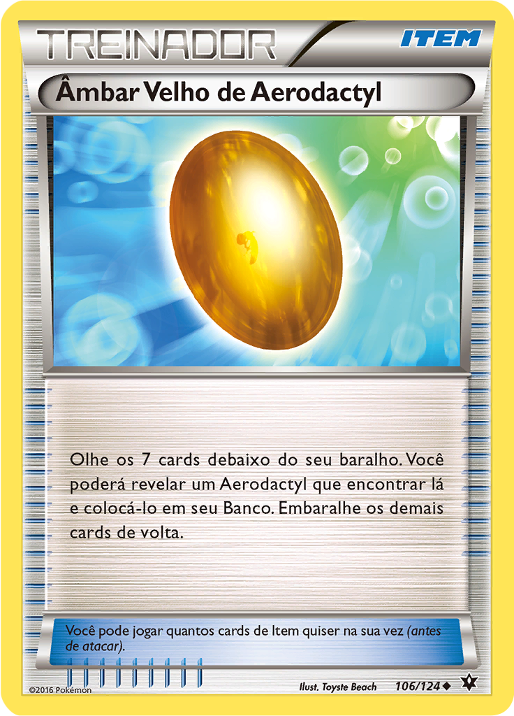 Âmbar Velho de Aerodactyl