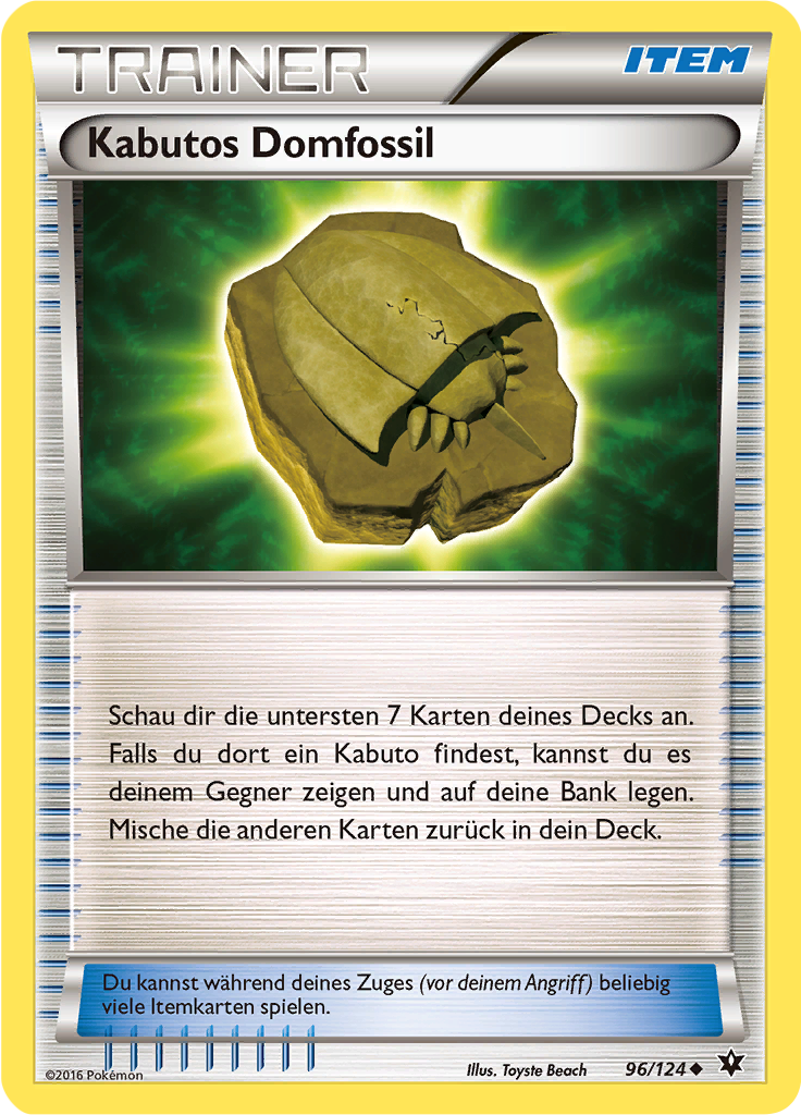 Kabutos Domfossil