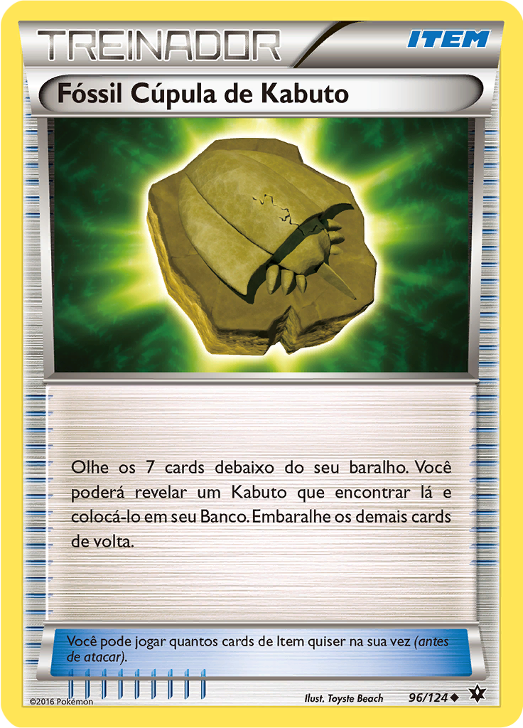Fóssil Cúpula de Kabuto