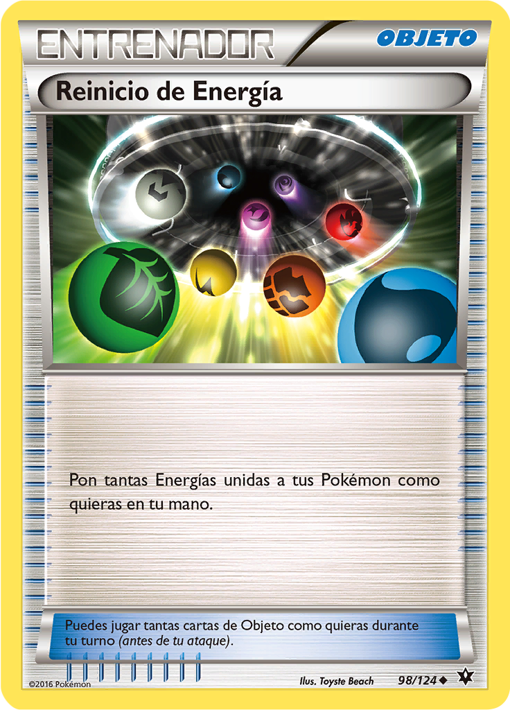 Reinicio de Energía