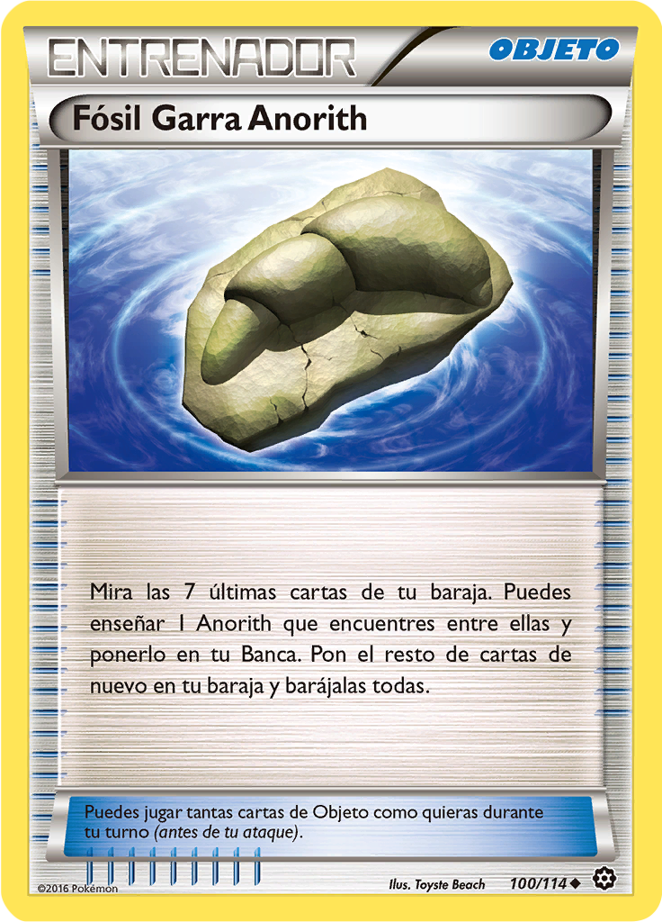 Fósil Garra Anorith