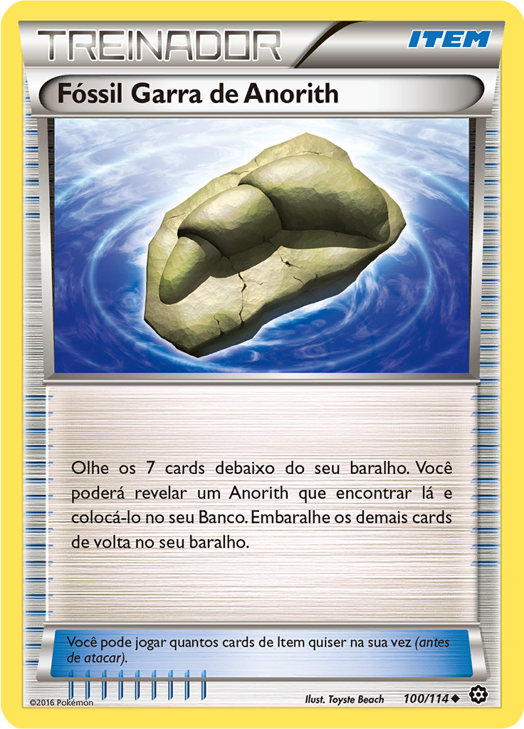 Fóssil Garra de Anorith