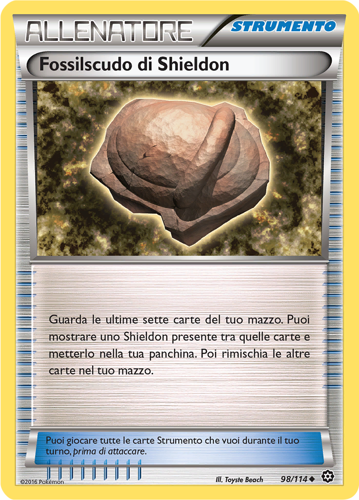Fossilscudo di Shieldon