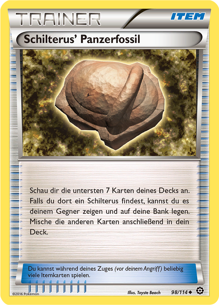 Schilterus' Panzerfossil