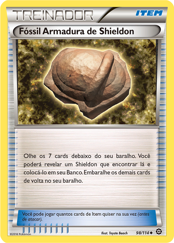 Fóssil Armadura de Shieldon