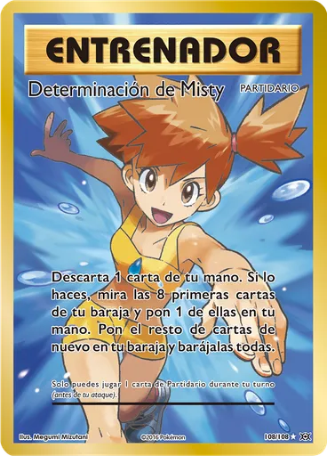 Determinación de Misty — Evoluciones