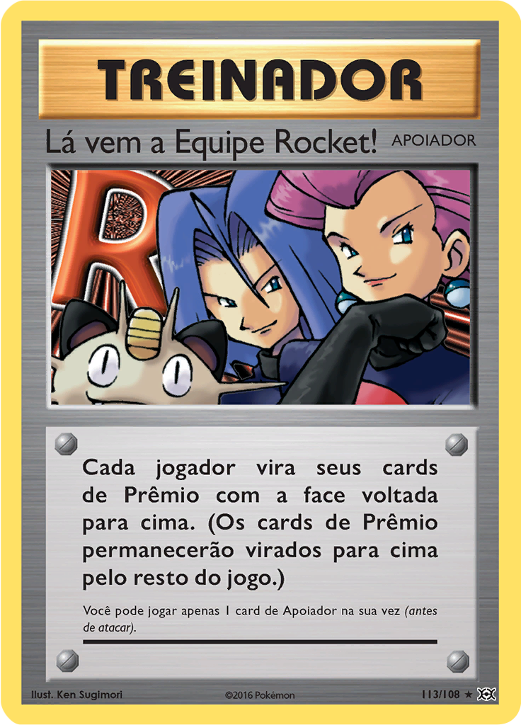 Lá vem a Equipe Rocket!