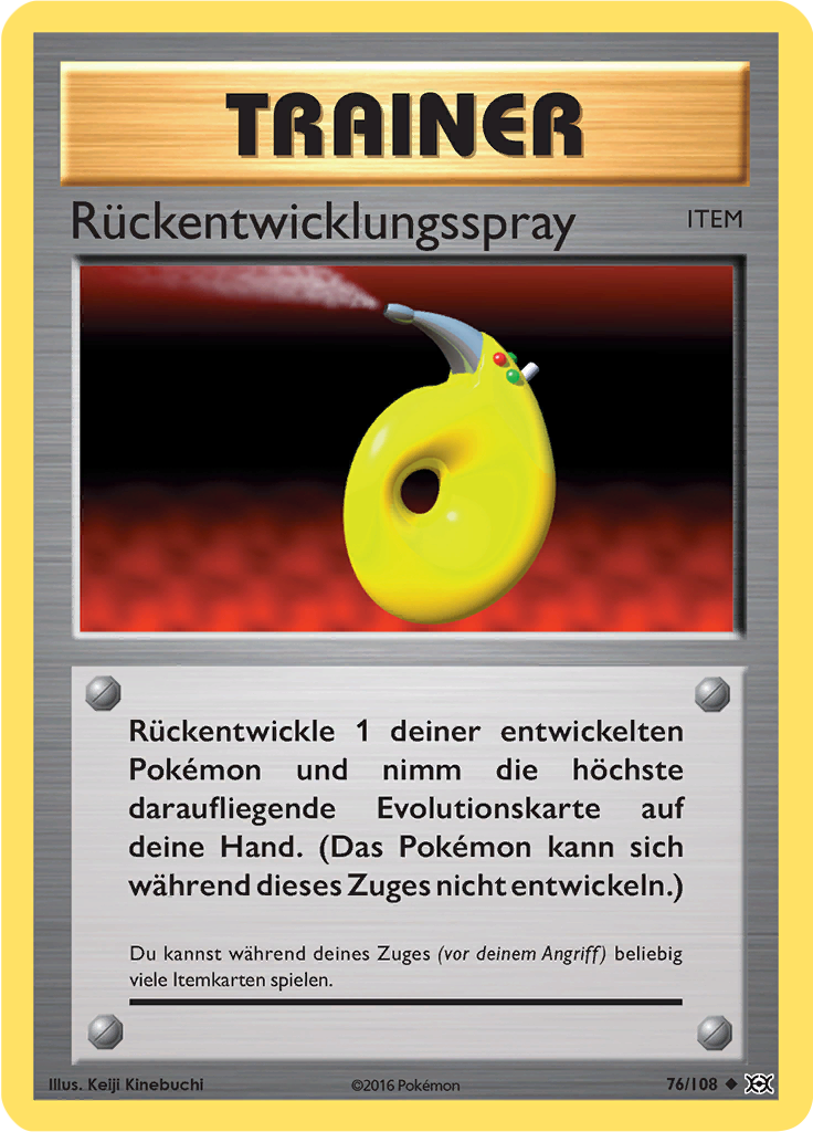 Rückentwicklungsspray