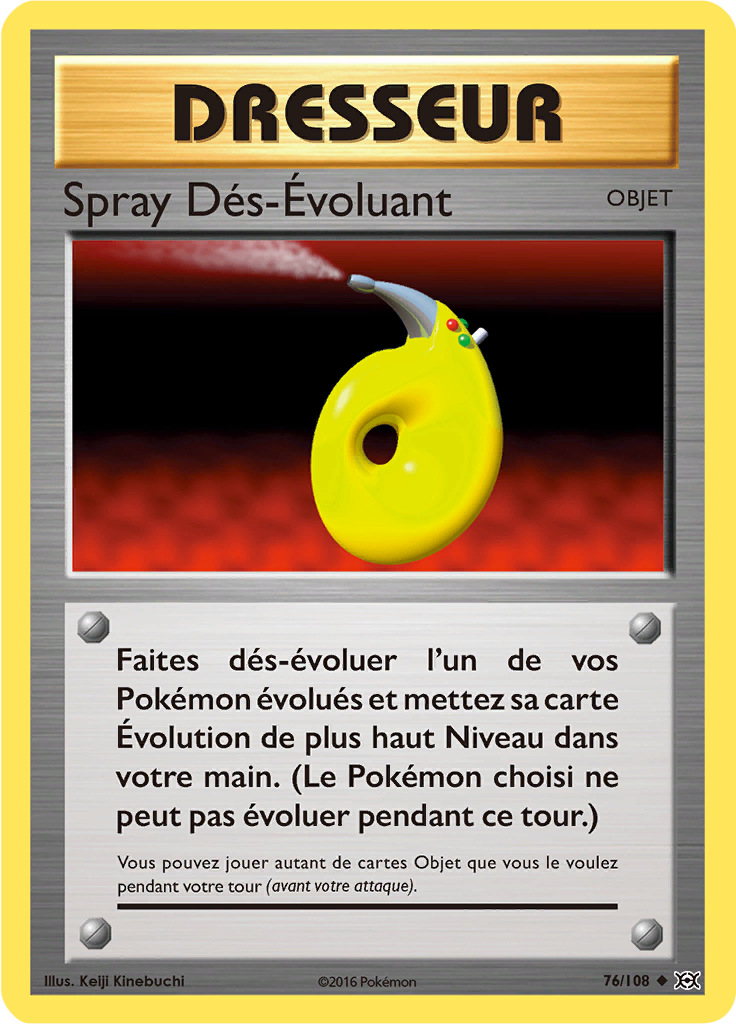 Spray Dés-Évoluant