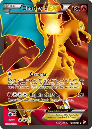 Charizard EX — Flash de Fogo