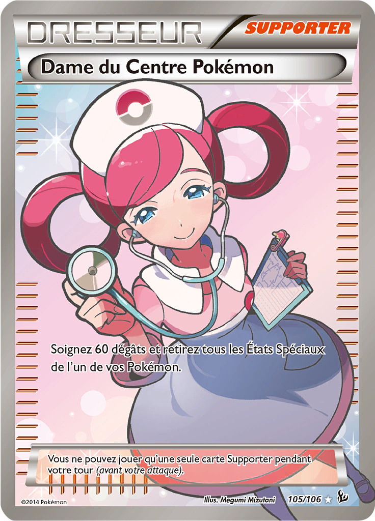 Dame du Centre Pokémon