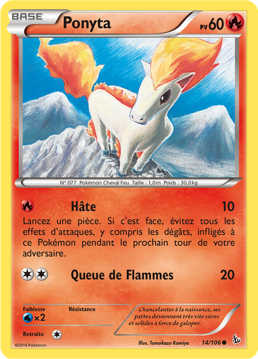 Ponyta (Reverse Holo)