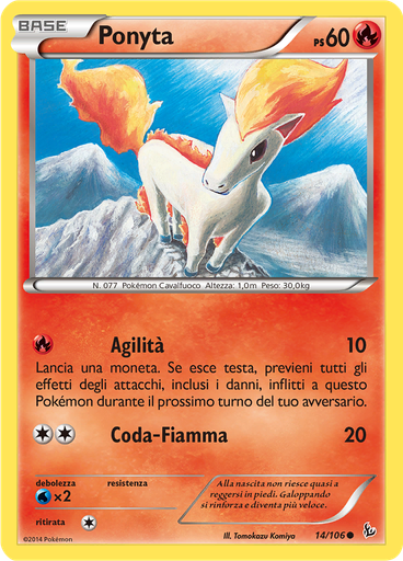 Ponyta (Reverse Holo)