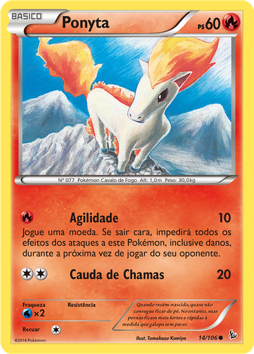 Ponyta (Reverse Holo)