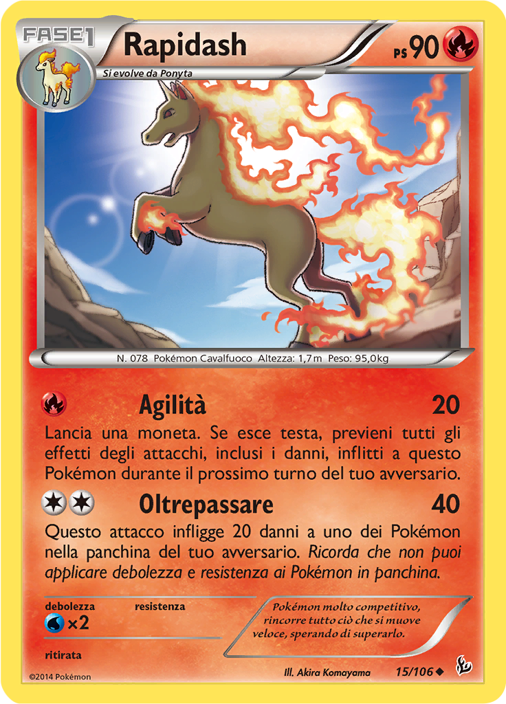 Rapidash (Reverse Holo)