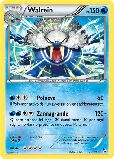 Walrein (Reverse Holo)