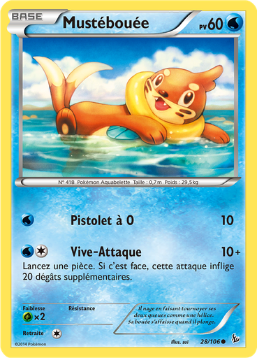Mustébouée (Reverse Holo)