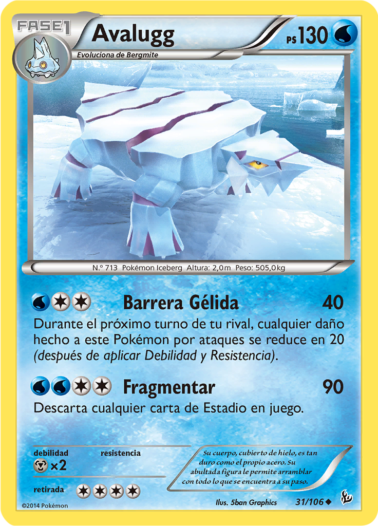 Avalugg (Reverse Holo)