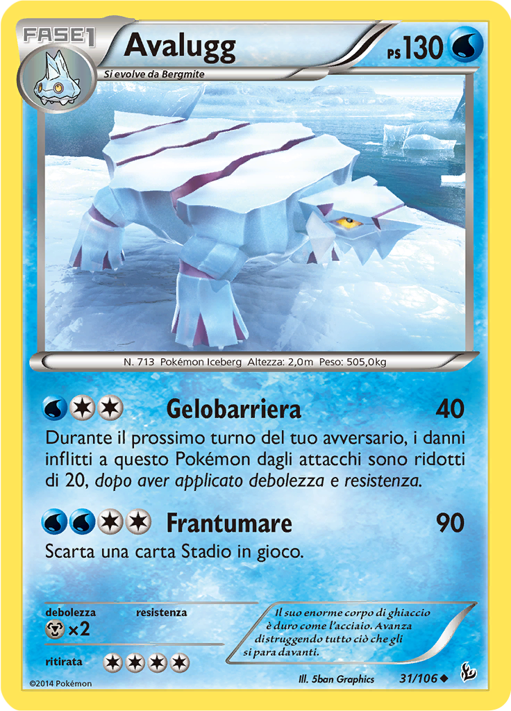 Avalugg (Reverse Holo)
