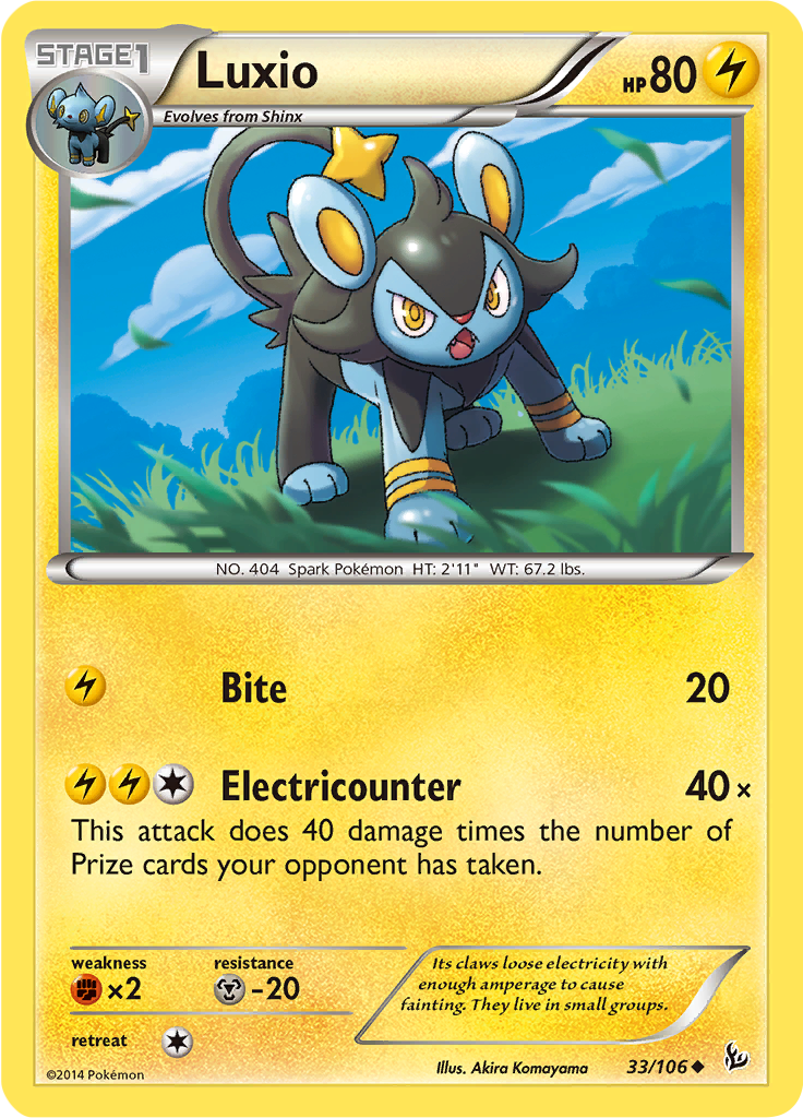 Luxio (Reverse Holo)