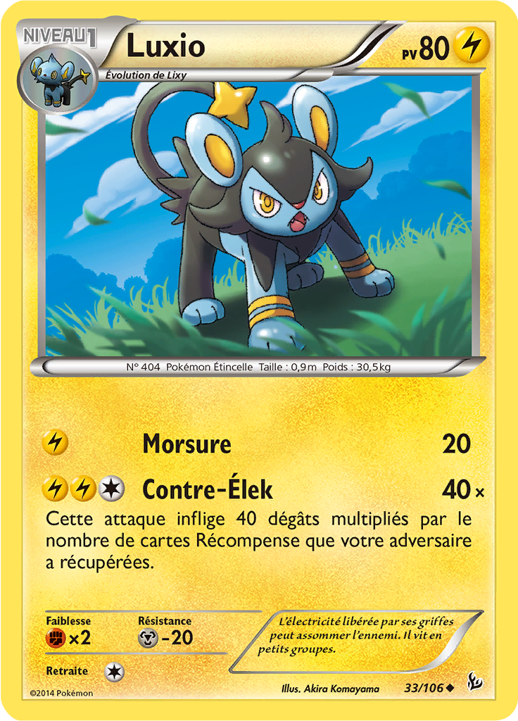 Luxio (Reverse Holo)