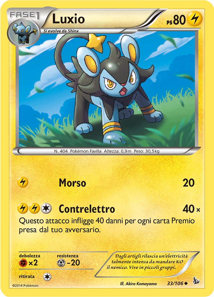 Luxio (Reverse Holo)