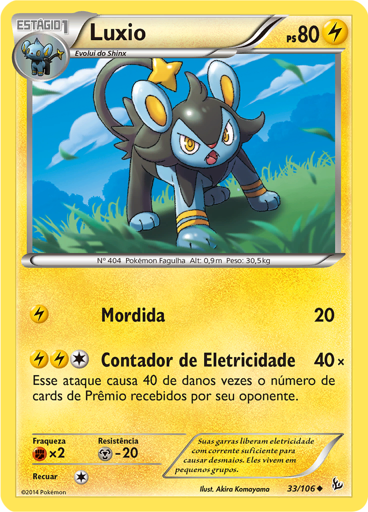 Luxio (Reverse Holo)