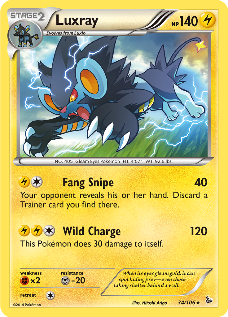 Luxray (Reverse Holo)