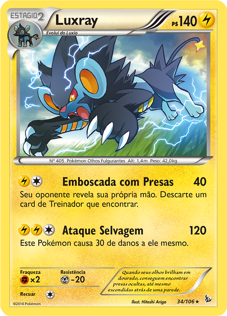 Luxray (Reverse Holo)