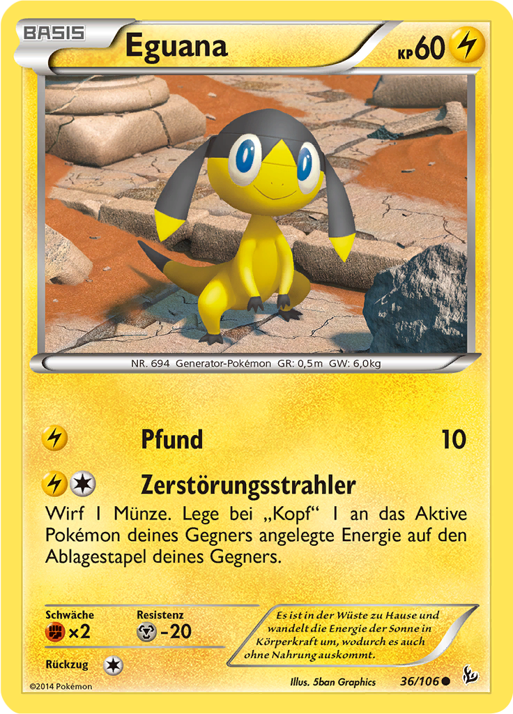 Eguana (Reverse Holo)