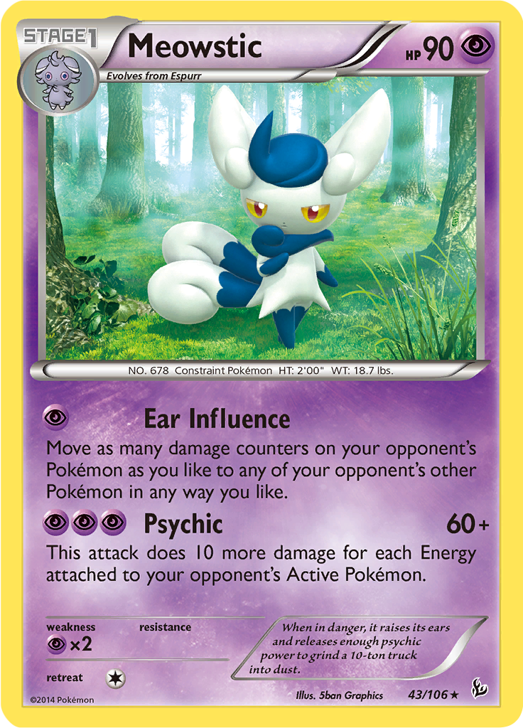 Meowstic (Reverse Holo)