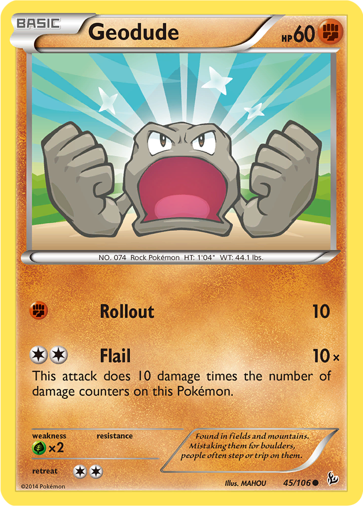 Geodude (Reverse Holo)