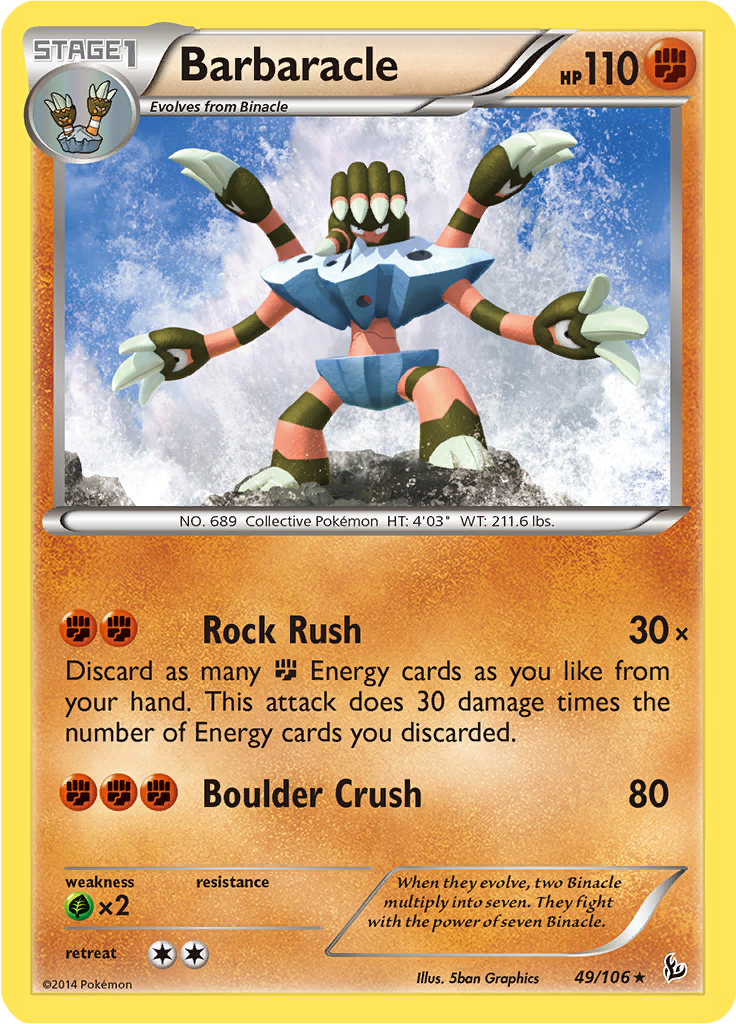 Barbaracle (Reverse Holo)