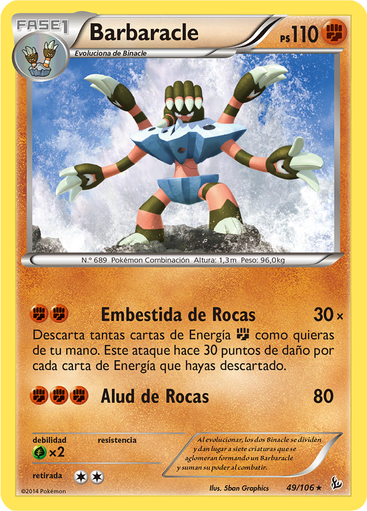 Barbaracle (Reverse Holo)