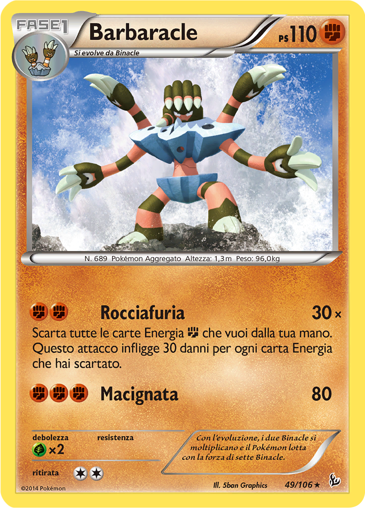 Barbaracle (Reverse Holo)