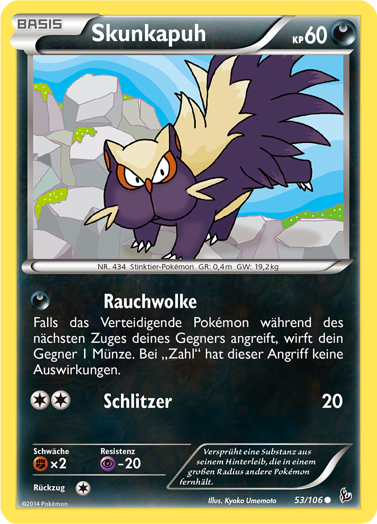 Skunkapuh (Reverse Holo)
