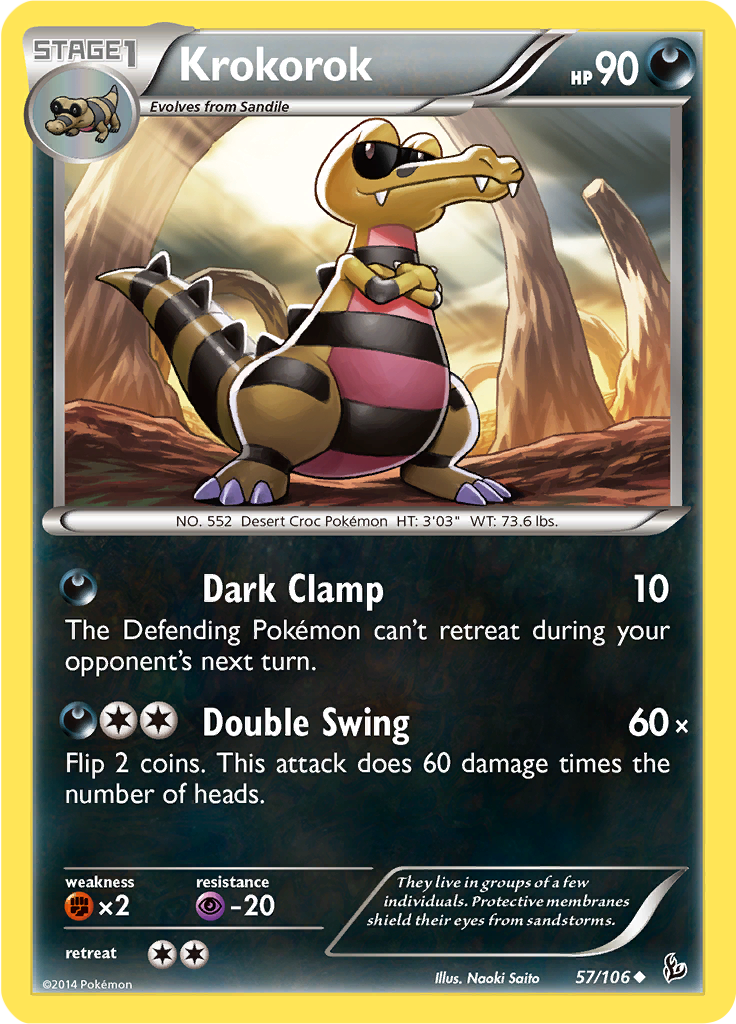 Krokorok (Reverse Holo)