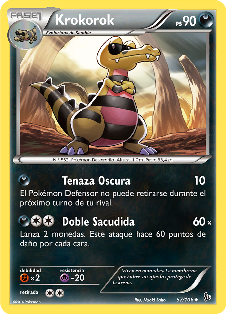 Krokorok (Reverse Holo)