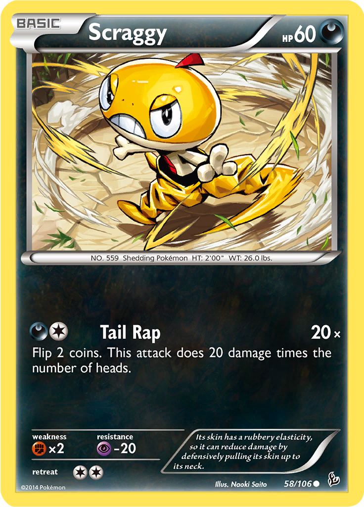 Scraggy (Reverse Holo)