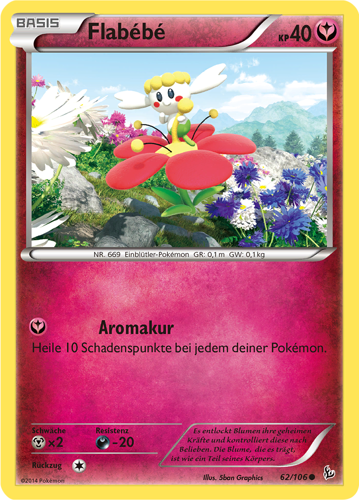 Flabébé (Reverse Holo)