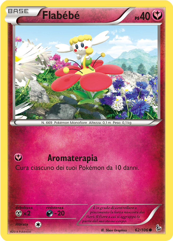 Flabébé (Reverse Holo)
