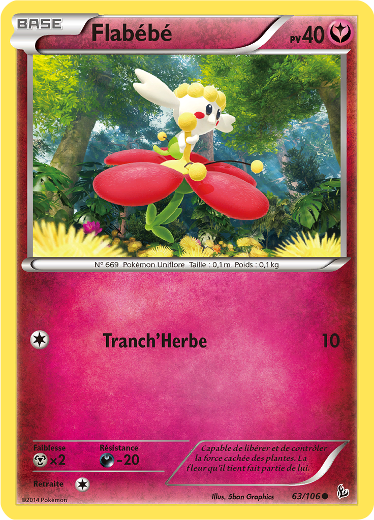 Flabébé (Reverse Holo)